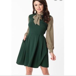 Unique Vintage smak parlour geometric dress